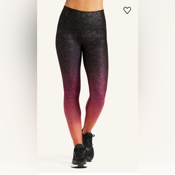 Peloton x WITH sunrise fade sparkle high waist set worn once! - Picture 4 of 9